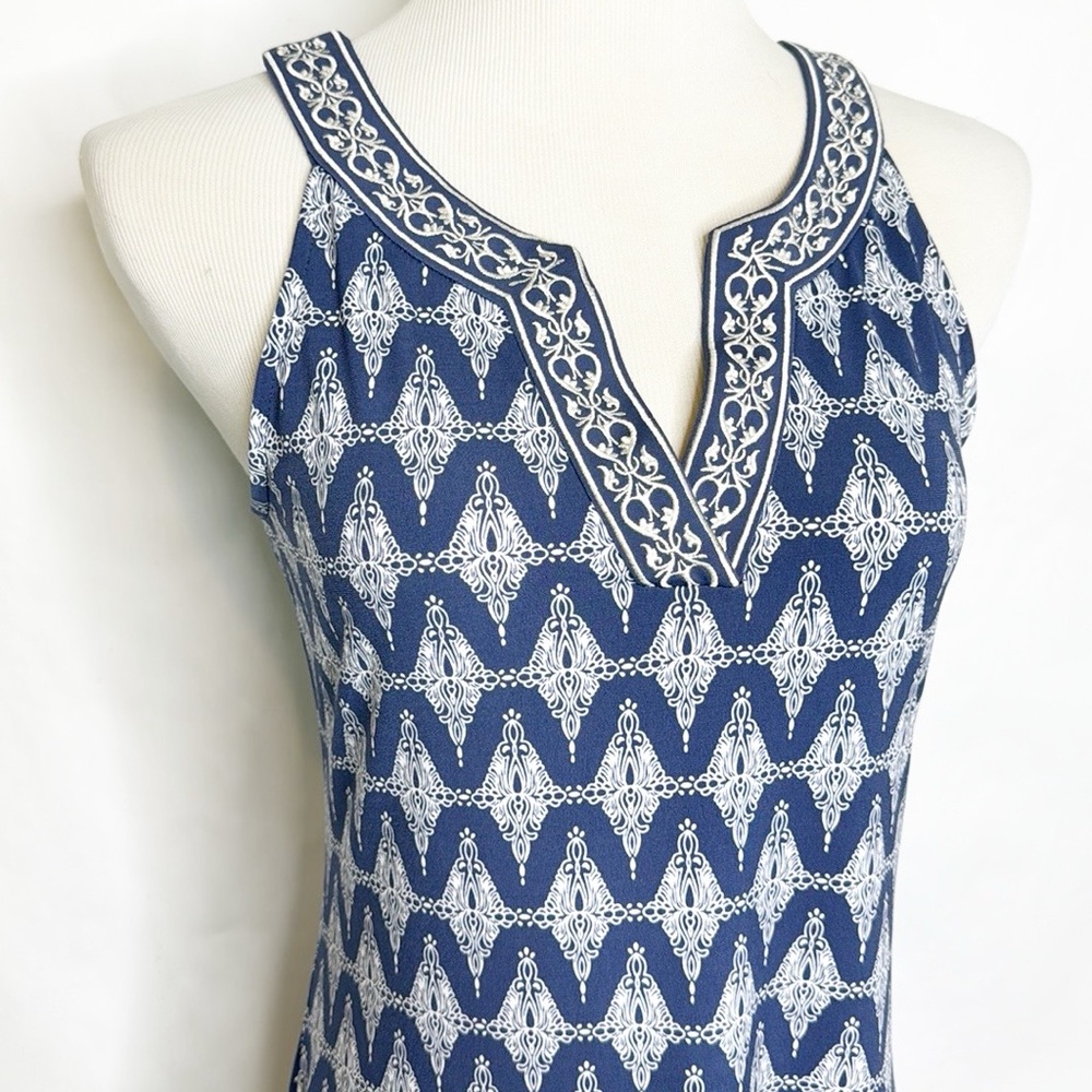 Magnolia Grace Embroidered Trim Knit Dress (S) - Picture 3 of 8